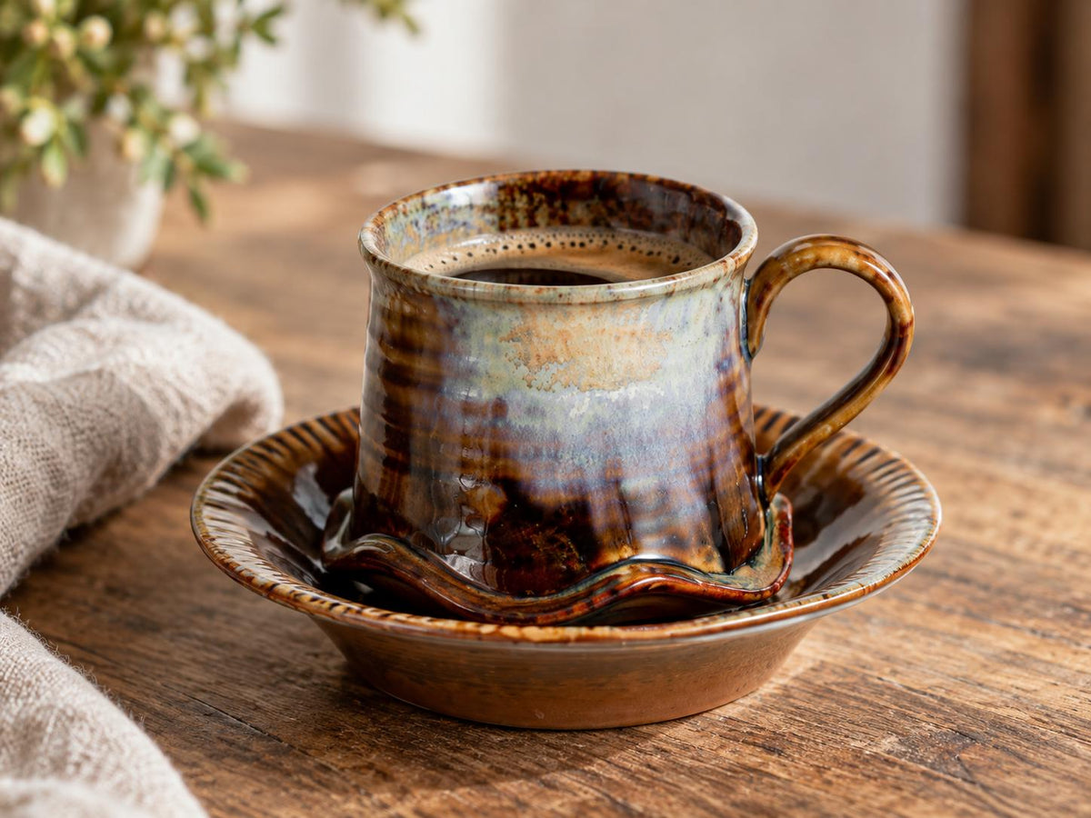 Willow Hearth Coffee Cup and Saucer product photo 4
