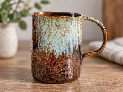 Autumn Rain Ceramic Coffee Mug product photo 5
