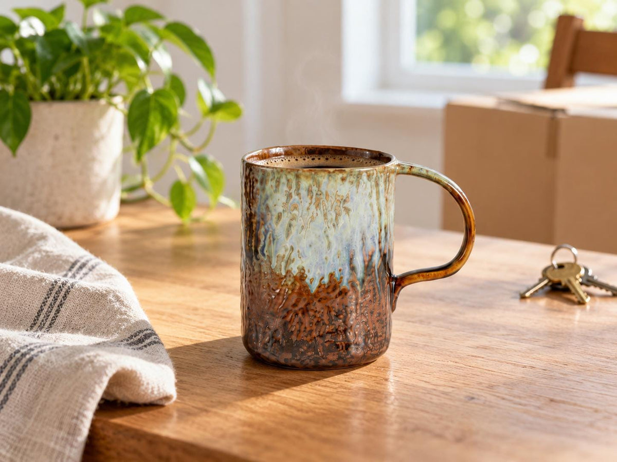Autumn Rain Ceramic Coffee Mug product photo 8