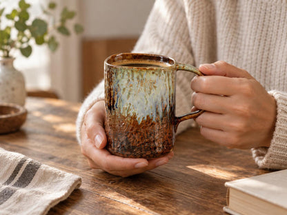 Autumn Rain Ceramic Coffee Mug product photo 6