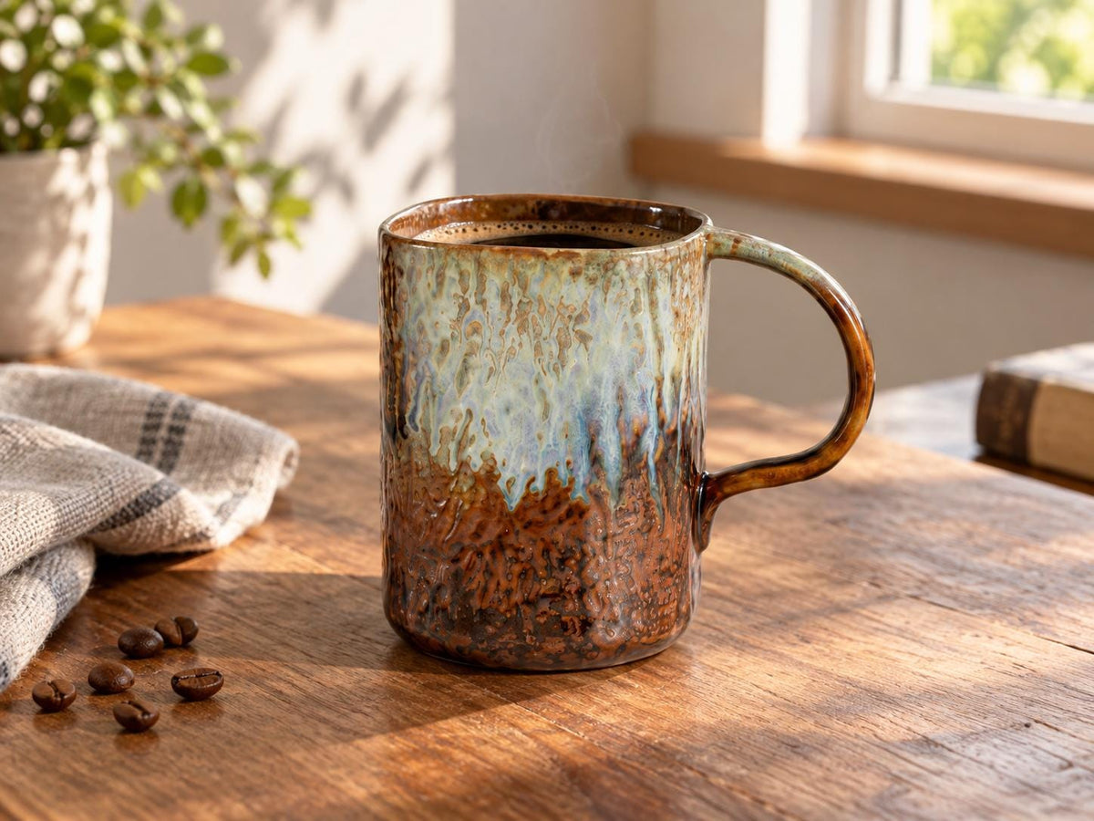 Autumn Rain Ceramic Coffee Mug product photo 3