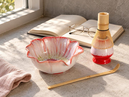 Coral Pink Matcha Set Of 4 product photo 6