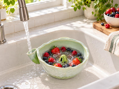 Handmade Ceramic Berry Bowl product photo 8