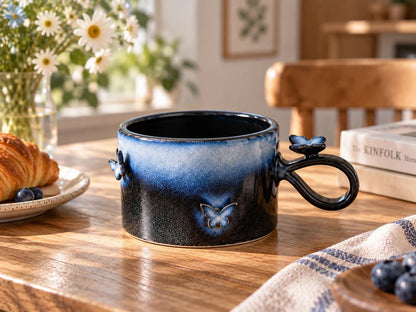 Butterfly Ceramic Coffee Mug product photo 8