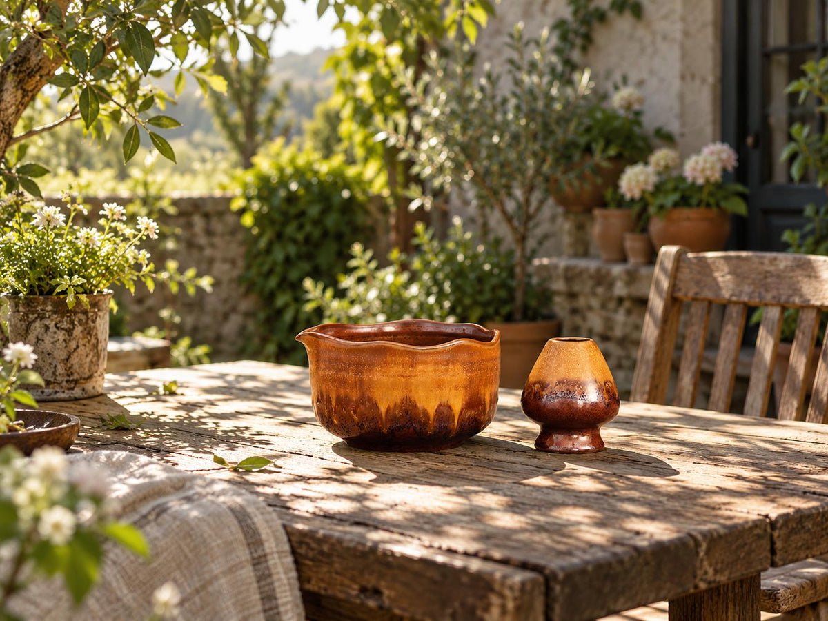 Amber Hearth Matcha Bowl Set product photo 4
