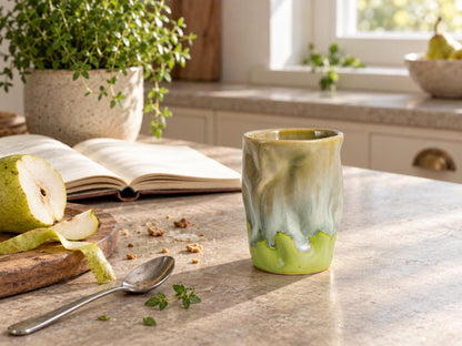 Lime Green Ceramic Tumbler product photo 1