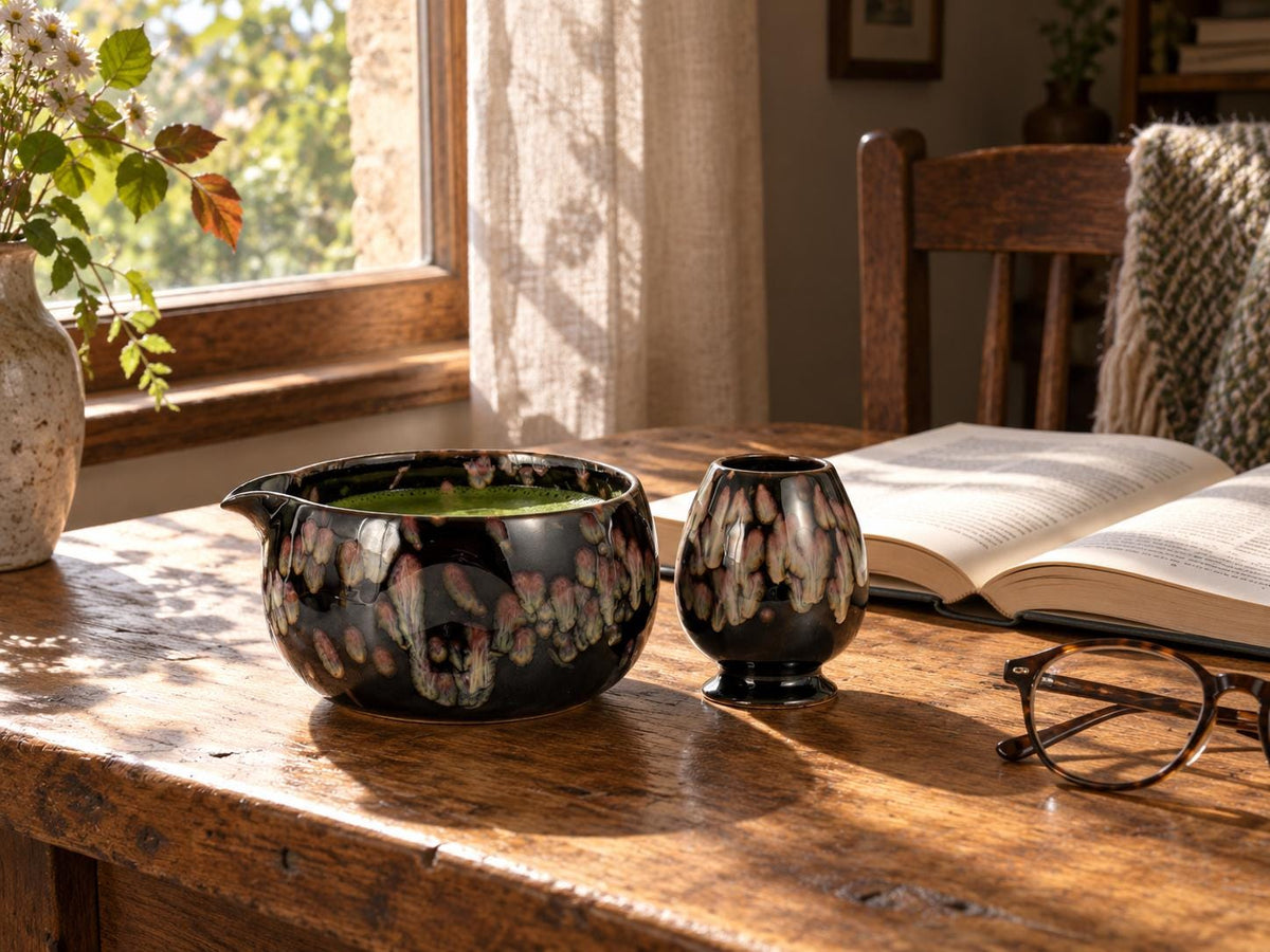 Firework Bloom Matcha Bowl Set product photo 5