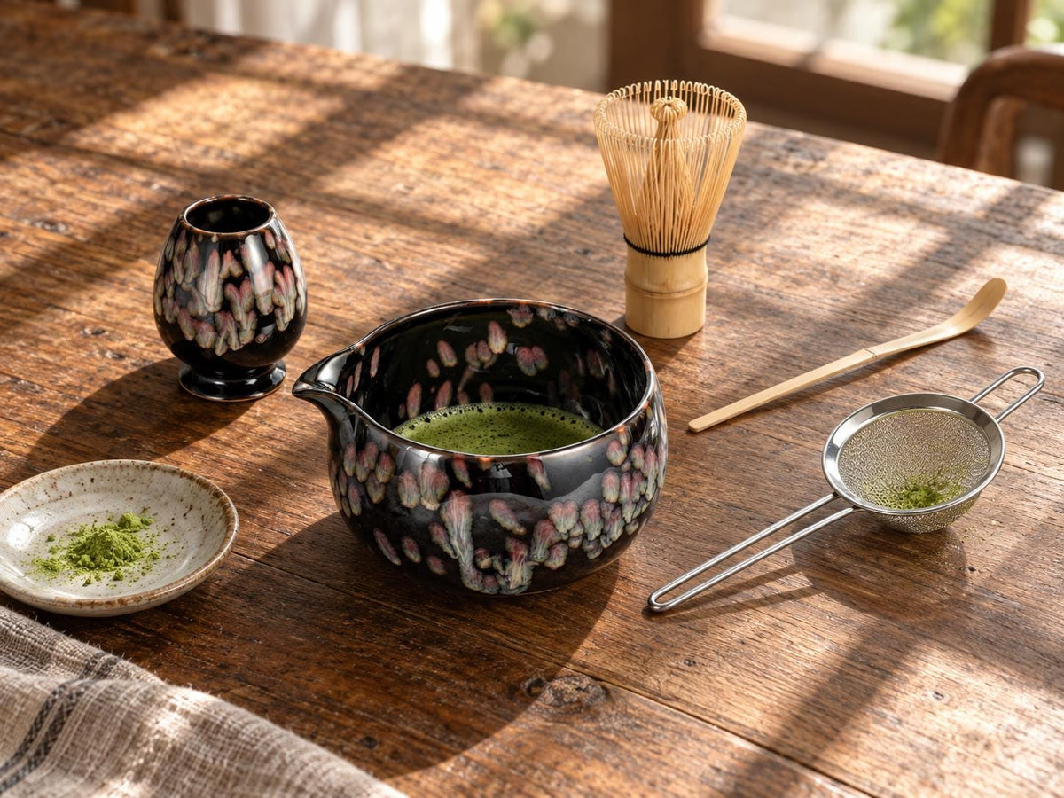 Firework Bloom Matcha Bowl Set product photo 6