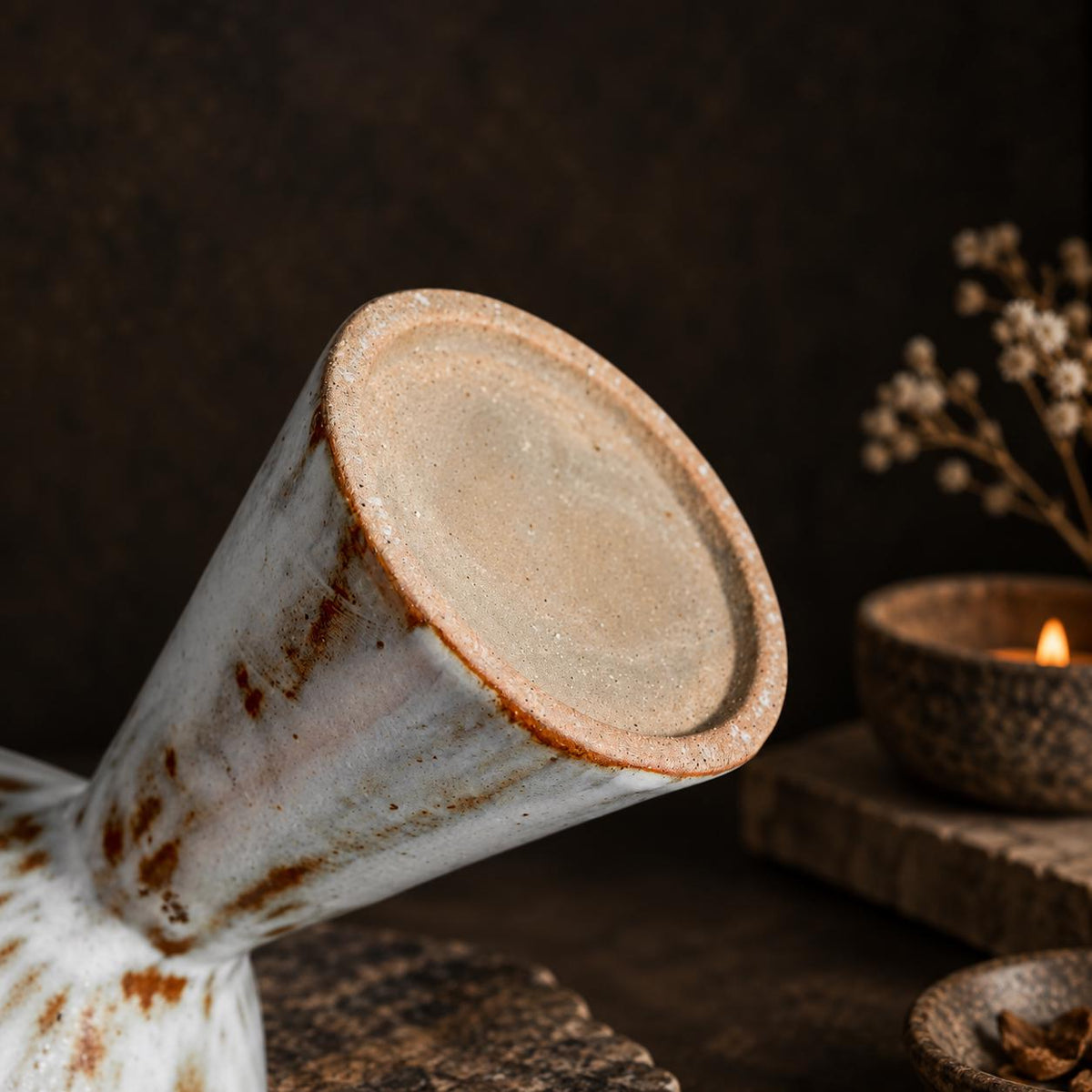 Wabi Sabi Ceramic Incense Burner product photo 2