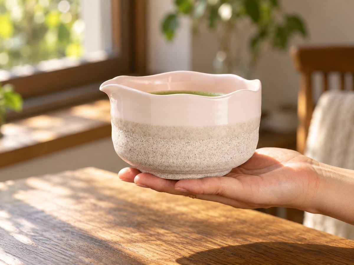 Blush Pink Matcha Bowl Set product photo 4