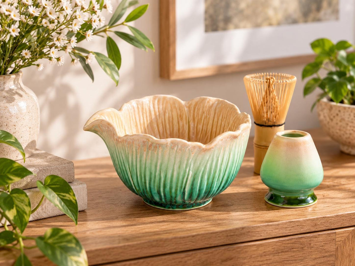 Sage Green Matcha Bowl Set product photo 8