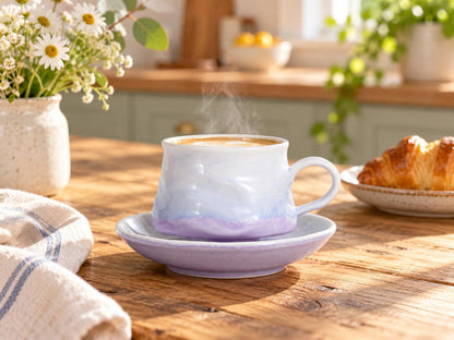 Ceramic Coffee Cup and Saucer product photo 8