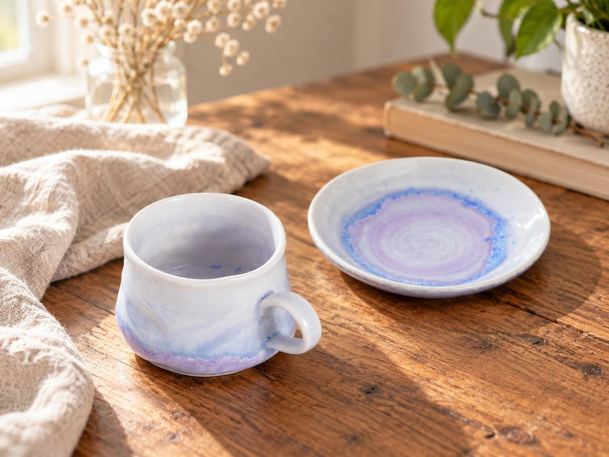 Ceramic Coffee Cup and Saucer product photo 7