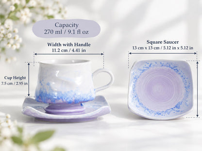 Ceramic Coffee Cup and Saucer product photo 5