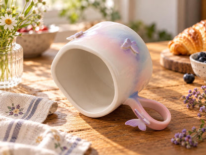 Butterfly Ceramic Coffee Mug product photo 4