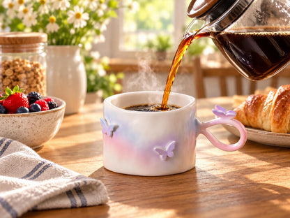 Butterfly Ceramic Coffee Mug product photo 1