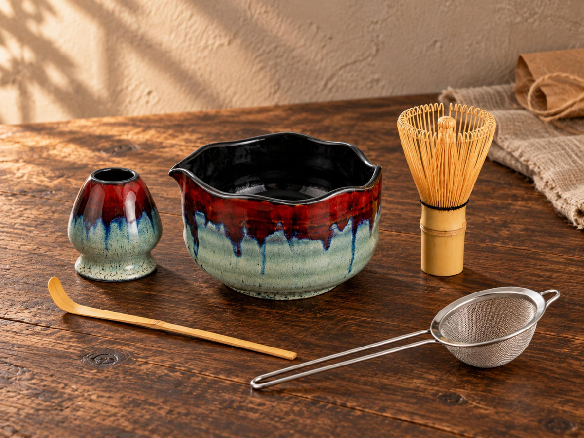 Crimson Tide Matcha Bowl Set product photo 7