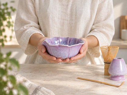 Lavender Blue Matcha Set Of 4 product photo 2