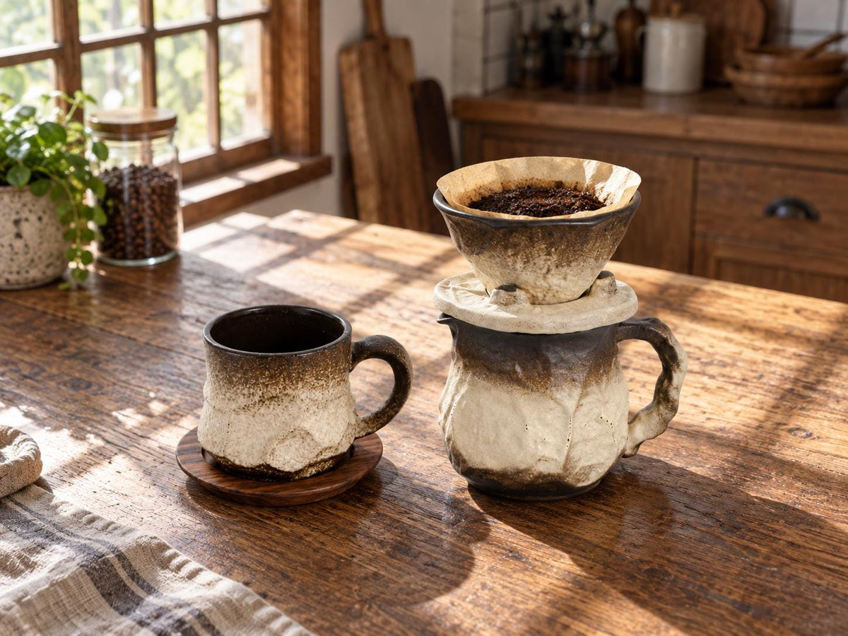 Pour Over Ceramic Coffee Mug product photo 8