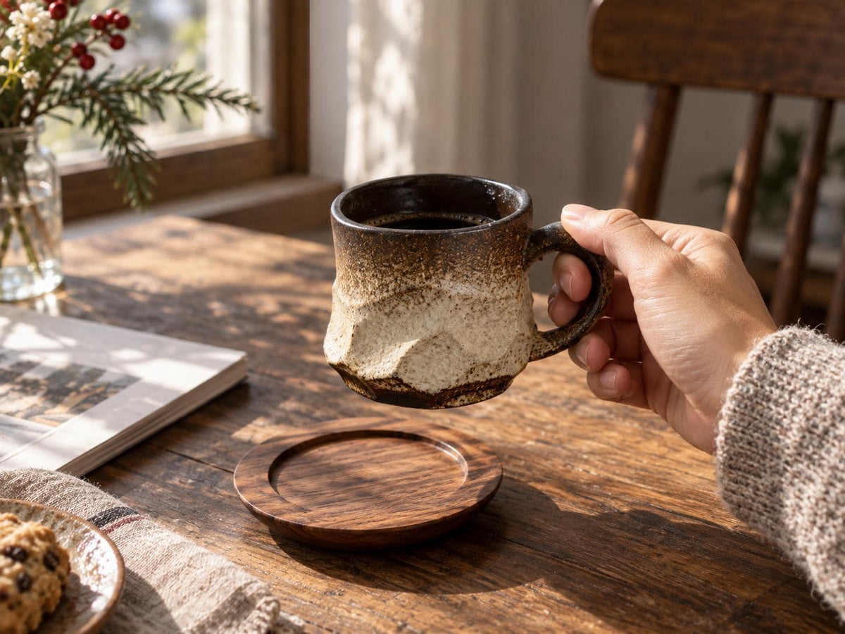 Pour Over Ceramic Coffee Mug product photo 3