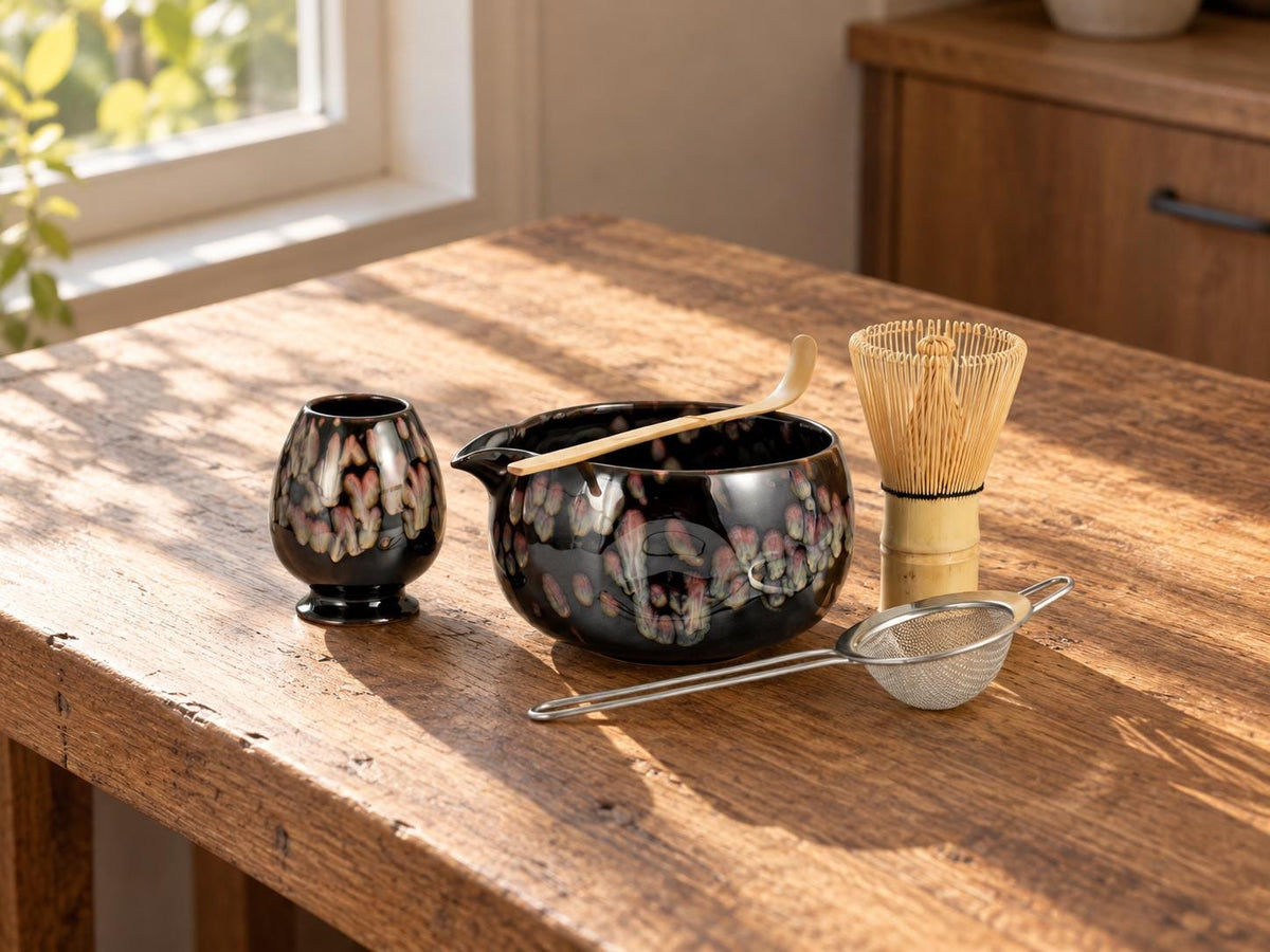 Firework Bloom Matcha Bowl Set product photo 2