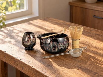 Firework Bloom Matcha Bowl Set product photo 2