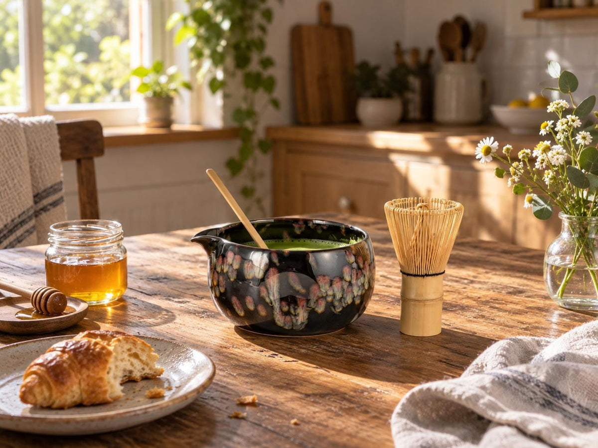 Firework Bloom Matcha Bowl Set product photo 3