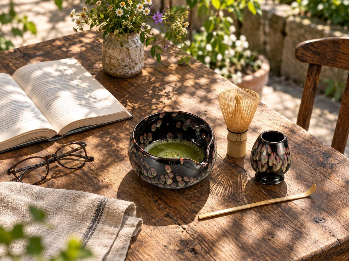 Firework Bloom Matcha Bowl Set product photo 4