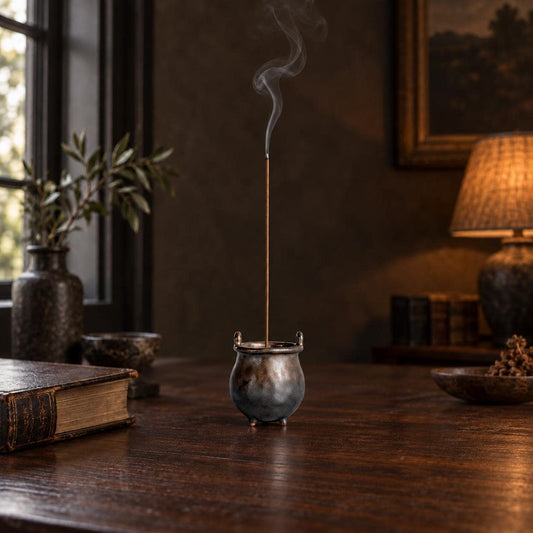 Mini Ceramic Cauldron Incense Burner product photo 1