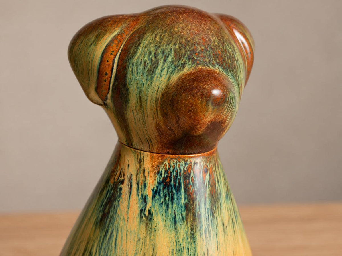 Dog Shaped Ceramic Memorial Urn product photo 2