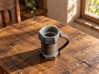 Black Bronze Beer Ceramic Coffee Mug product photo 1