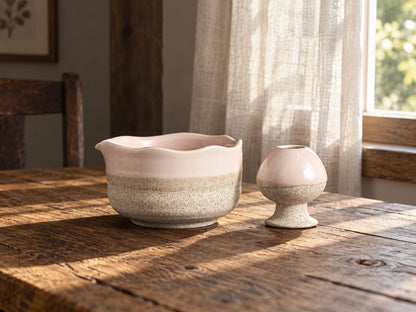 Blush Pink Matcha Bowl Set product photo 8