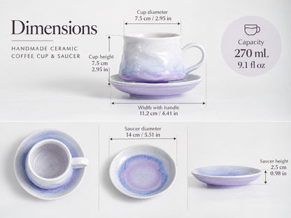 Square Coffee Cup and Saucer product photo 7