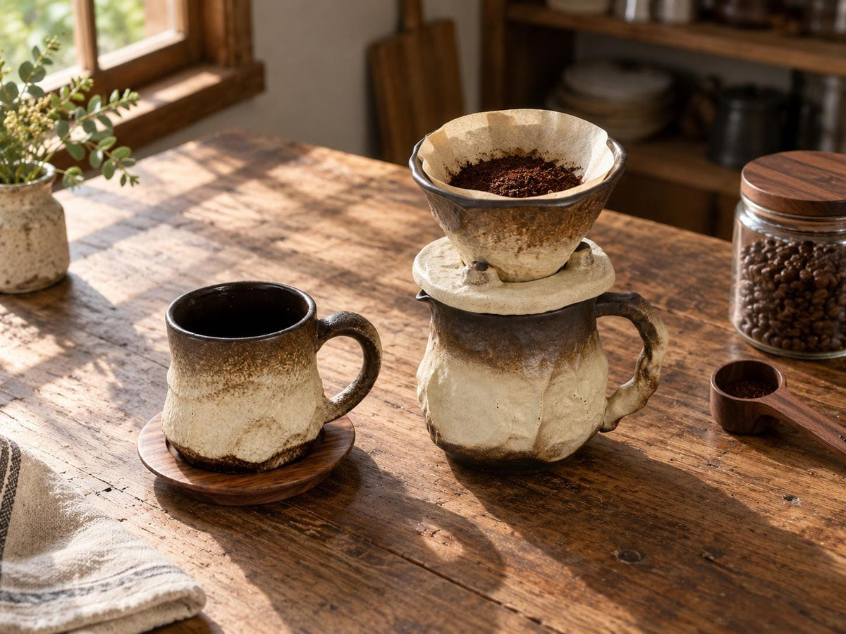 Pour Over Ceramic Coffee Mug product photo 7