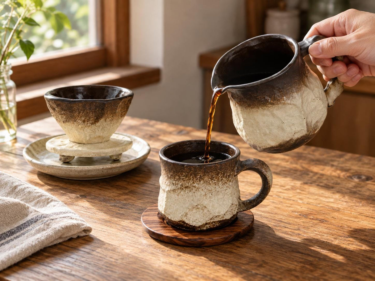 Pour Over Ceramic Coffee Mug product photo 4