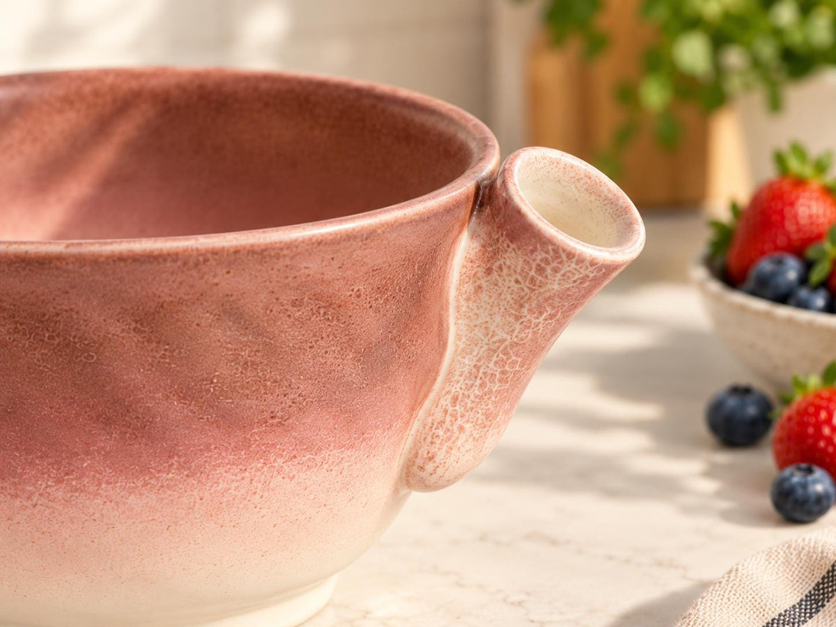 Handmade Ceramic Berry Washing Bowl product photo 7
