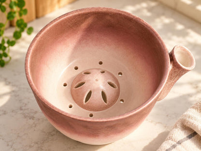 Handmade Ceramic Berry Washing Bowl product photo 2