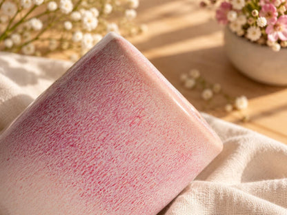 Pink Speckled Ceramic Tumbler product photo 4