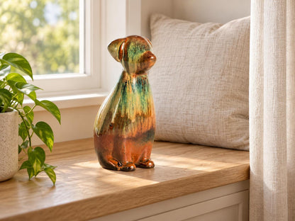 Dog Shaped Ceramic Memorial Urn product photo 3