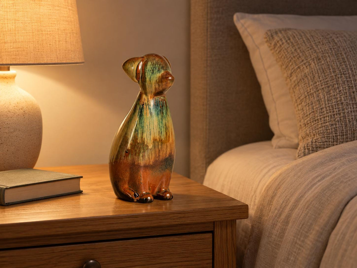 Dog Shaped Ceramic Memorial Urn product photo 6